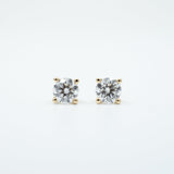 4.00 carat + VS2-VS1 , D-E COLOUR,  LAB GROWN DIAMOND EARRINGS
