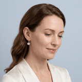 East–West Oval Lab-Grown Diamond Drop Earrings — 3.00 ct tw