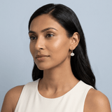 East–West Oval Lab-Grown Diamond Drop Earrings — 3.00 ct tw