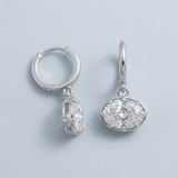 East–West Oval Lab-Grown Diamond Drop Earrings — 3.00 ct tw