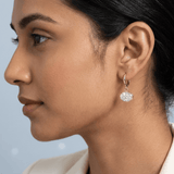 East–West Oval Lab-Grown Diamond Drop Earrings — 3.00 ct tw