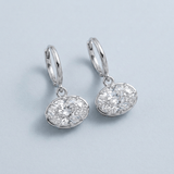 East–West Oval Lab-Grown Diamond Drop Earrings — 3.00 ct tw