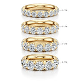 Round Cut Eternity Band Perfectly Matched