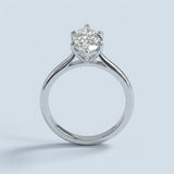 Marquise Lab-Grown Diamond Solitaire Ring