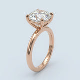 Solitaire with a collar 2.00+ ct D-E/VS