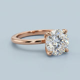 Solitaire with a collar 2.00+ ct D-E/VS