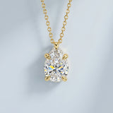 Pear Shape Cut Lab Grown Diamond Pendant