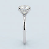 Solitaire Inspired Hidden Halo Round Brilliant