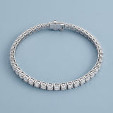4.00ctw Round Brilliant Diamond Tennis Bracelet
