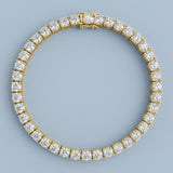 4.00ctw Round Brilliant Diamond Tennis Bracelet