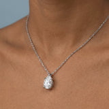 Pear Shape Cut Lab Grown Diamond Pendant
