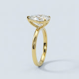 Pear Cut Solitaire Engagement Ring