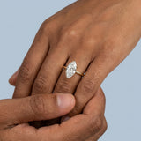 Marquise Lab-Grown Diamond Solitaire Ring