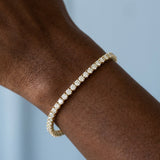 4.00ctw Round Brilliant Diamond Tennis Bracelet