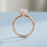 Pear Cut Solitaire Engagement Ring