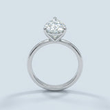 Pear Cut Solitaire Engagement Ring