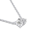 TOI ET MOI Emerald & Pear cut Lab Grown Diamond Pendant 2.00 ct tw