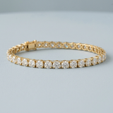 Tennis Bracelet Round Brilliant Cut Diamonds 15.00 CTW