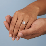 1ct Oval Lab-Grown Diamond Solitaire Ring