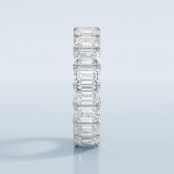 Emerald Cut Eternity Band 12.0 CTW