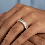 Radiant Cut Eternity Band 4.0 ct
