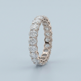 Oval Cut Eternity Band Perfectly Matched 4.50 CTW