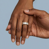 Emerald Cut Eternity Band 12.0 CTW