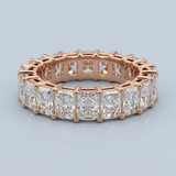 Radiant Cut Eternity Band 4.0 ct
