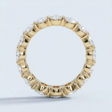 Oval Cut Eternity Band 10.00 ct