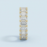 Emerald Cut Eternity Band 10.0 CTW