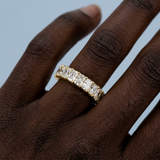 Radiant Cut Eternity Band 4.0 ct
