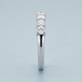 Classic seven stone wedding band