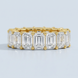 Emerald Cut Eternity Band 4.0 ct