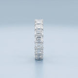 Emerald Cut Eternity Band Perfectly Matched 4.9 CTW