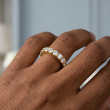 Round Cut Eternity Band Perfectly Matched 5.25 CTW