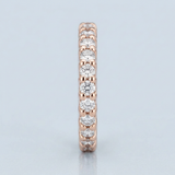 Classic shared prong eternity band