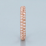 Classic double row wedding band