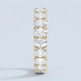 Oval Cut Eternity Band 3 ct