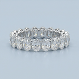 Oval Cut Eternity Band 5.0 ct