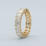Radiant Cut Eternity Band 5.0 ct