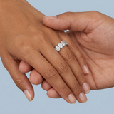 Oval Cut Eternity Band 10.00 ct