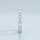 Oval Cut Eternity Band Perfectly Matched 4.2 CTW