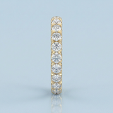 Round Cut Eternity Band Perfectly Matched