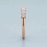 Classic seven stone wedding band