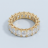 Emerald Cut Eternity Band 10.0 CTW