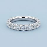 Round Cut Eternity Band Perfectly Matched