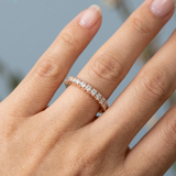 Nineteen stone wedding band