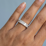 Radiant Cut Eternity Band 5.0 ct
