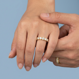 Round Cut Eternity Band Perfectly Matched 7.0 CTW