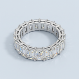 Emerald Cut Eternity Band 10.0 CTW